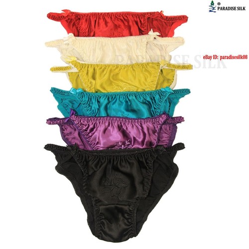 Natural silk women string - natural,